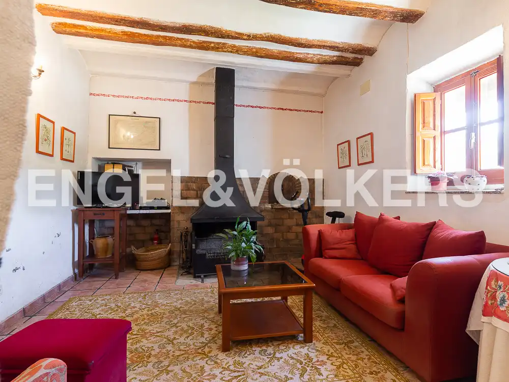 Sala de estar de Casa o chalet en venta en Ontinyent con Calefacción, Jardín privado y Terraza