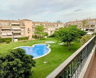 Jardí de Dúplex de lloguer en Bétera amb Aire condicionat, Calefacció i Jardí privat