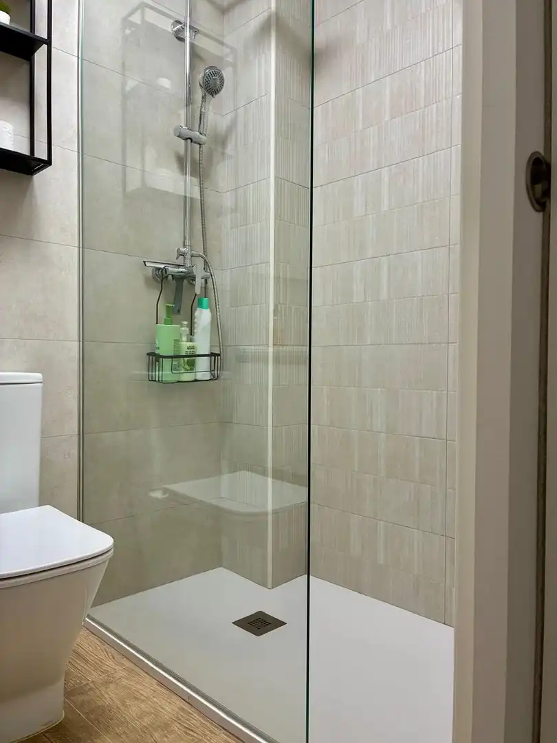 Baño de Apartamento en venta en Conil de la Frontera con Aire acondicionado, Calefacción y Terraza