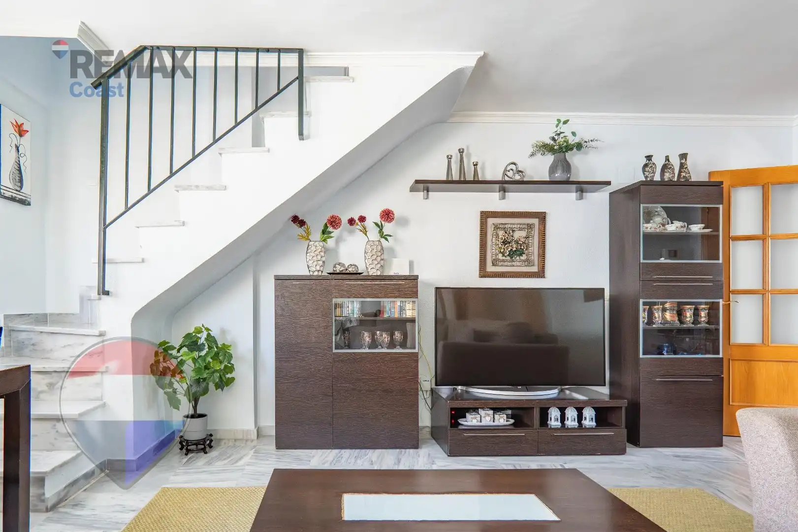 Sala de estar de Ático en venta en Málaga con Aire acondicionado y Terraza