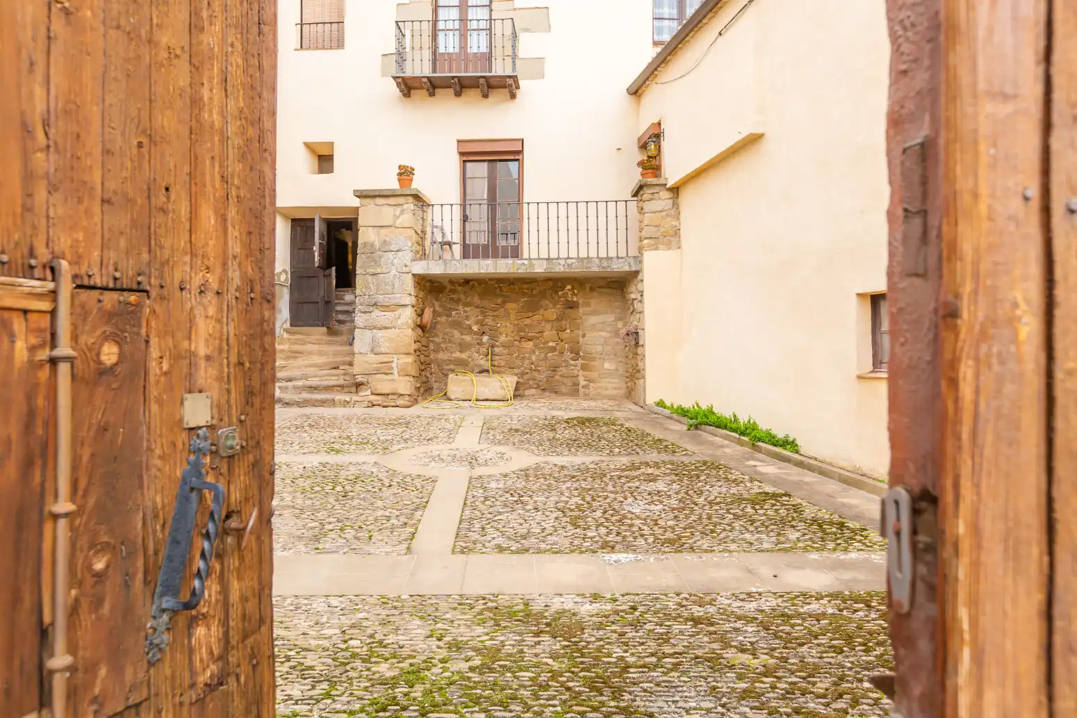 Vista exterior de Casa o chalet en venta en Allo con Calefacción, Jardín privado y Trastero