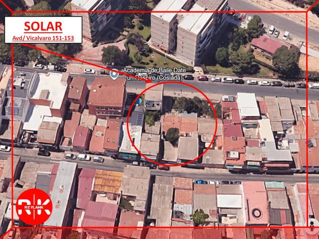 Terreno residencial en Venta en Avenida de Vicálvaro en Ciudad 70