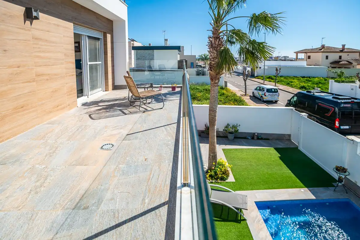 Villa avec terrasse à vendre à Pilar de la Horadada ciudad, imagen 24