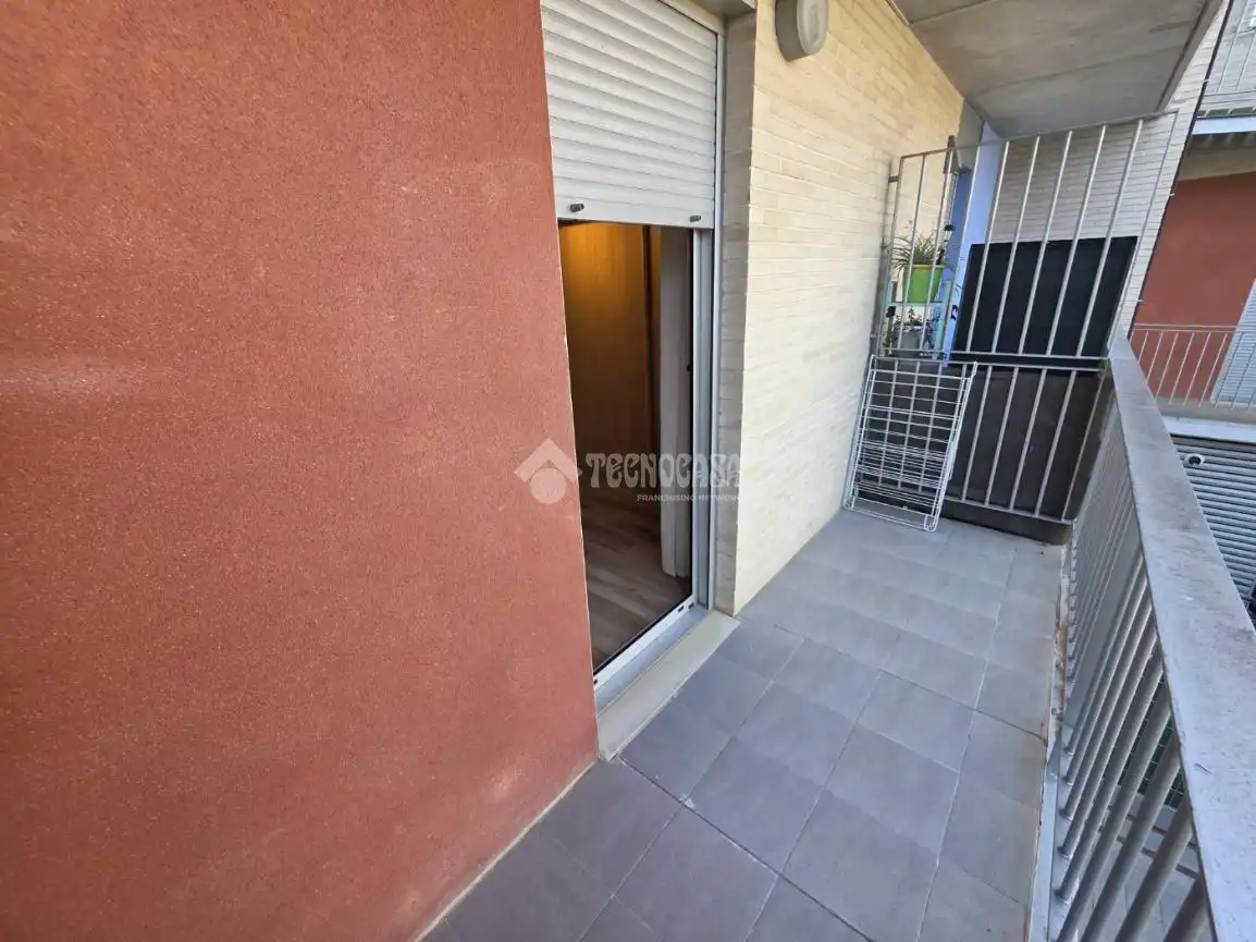 Balcony of Flat for sale in Cadrete  with Air Conditioner, Heating and Terrace