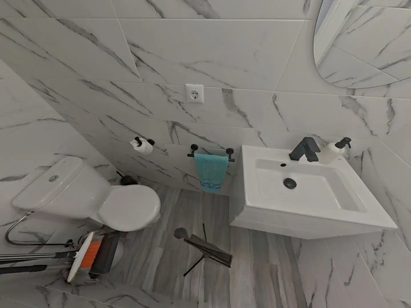 Badezimmer von Maisonette zum Verkauf in Santa Pola mit Klimaanlage, Terrasse und Möbliert