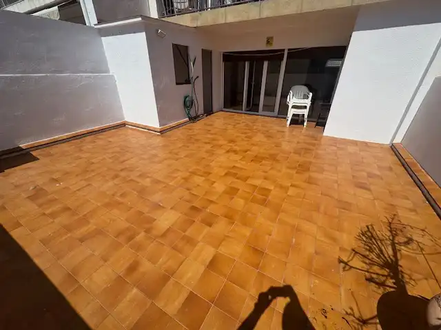 Terraza de Piso de alquiler en Canet de Mar con Calefacción, Terraza y Amueblado