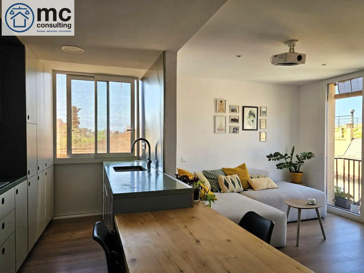 Sala de estar de Piso en venta en La Garriga con Aire acondicionado, Calefacción y Parquet