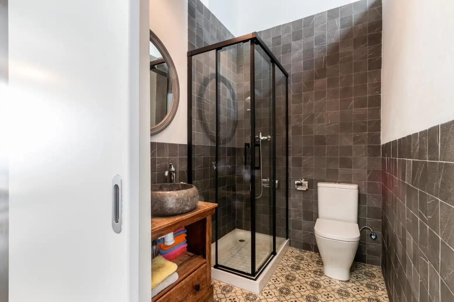 Bathroom of Houses for sale in Terrassa  with Air Conditioner, Heating and Terrace