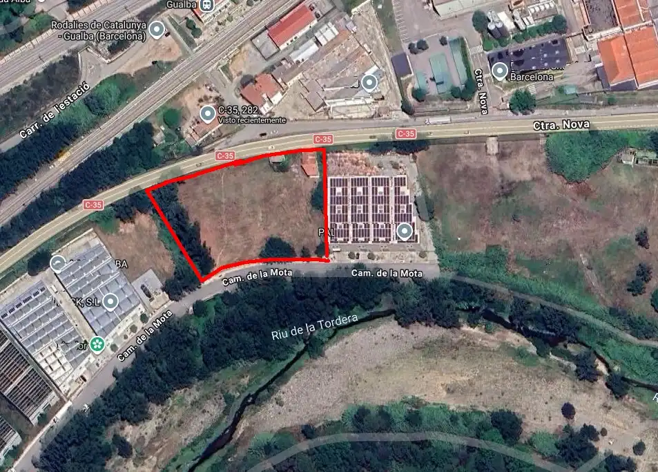 Terreny industrial en venda a C-35