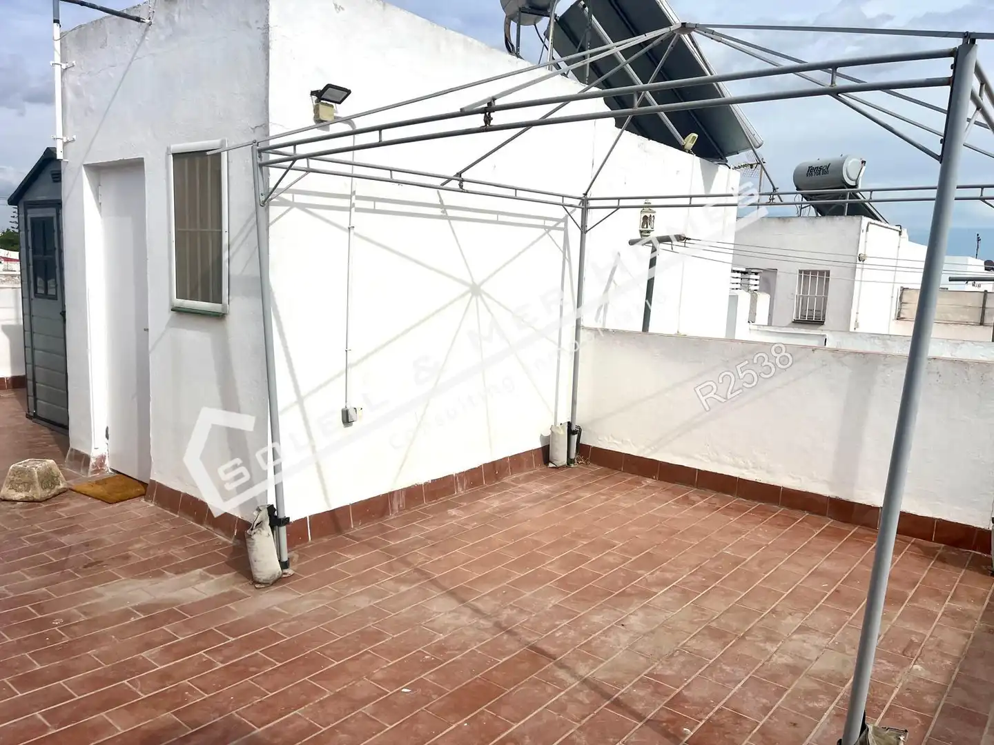 Terrasse von Maisonette zur Miete in El Puerto de Santa María mit Möbliert