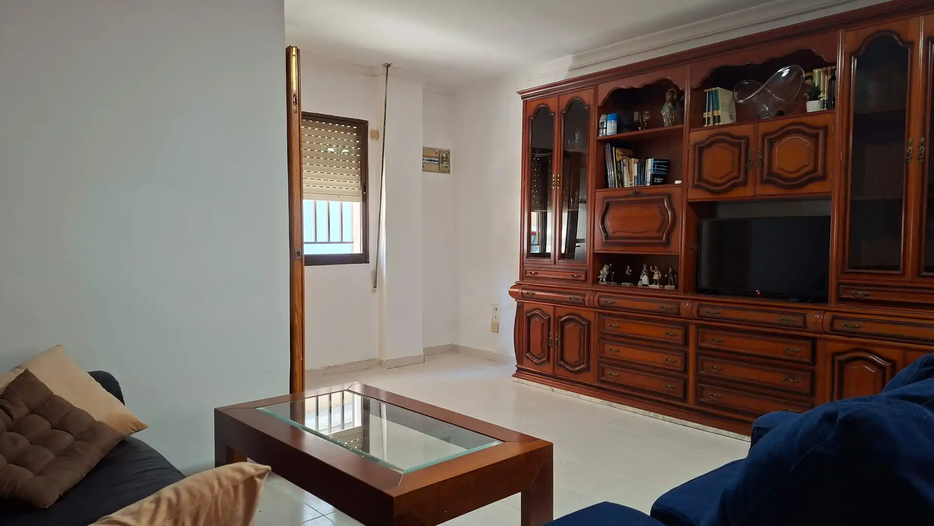 Living room of Flat for sale in Vilallonga / Villalonga  with Air Conditioner, Heating and Terrace