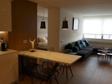 Apartament amb piscina de lloguer a Calle de Orense 69