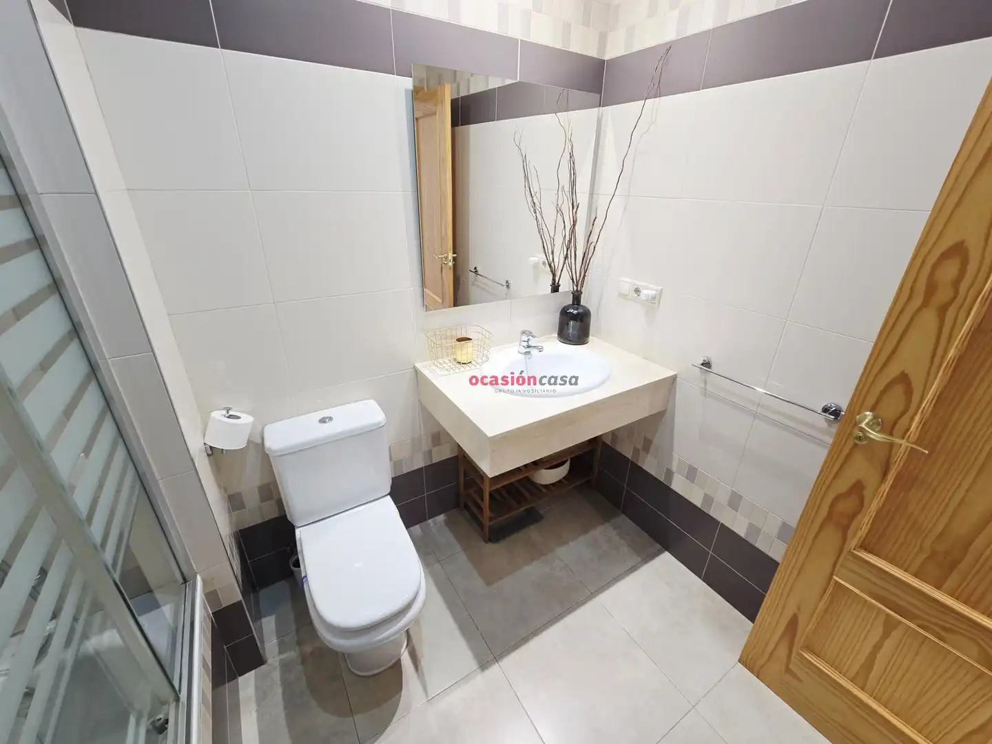 Bathroom of Flat for sale in Pozoblanco  with Air Conditioner, Heating and Private garden