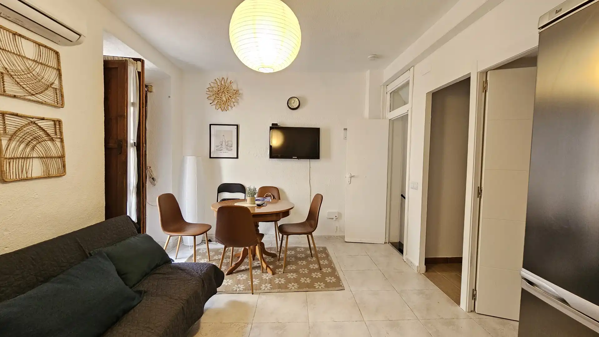 Sala d'estar de Casa o xalet en venda en Benidorm amb Moblat