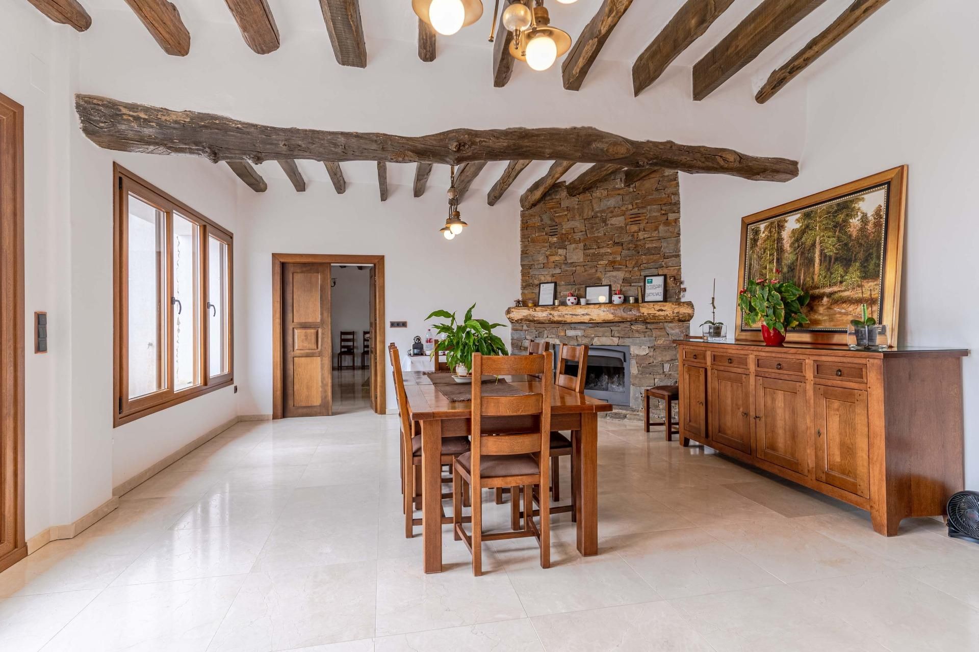 Dining room of House or chalet for sale in Válor  with Air Conditioner, Heating and Private garden
