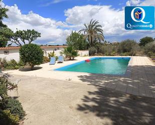 Swimming pool of House or chalet for sale in Elche / Elx  with Air Conditioner, Heating and Terrace