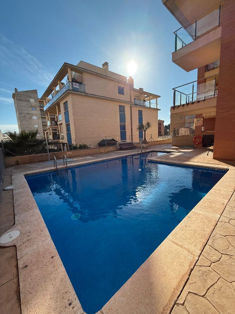 Swimming pool of Flat for sale in Mont-roig del Camp  with Air Conditioner, Terrace and Furnished