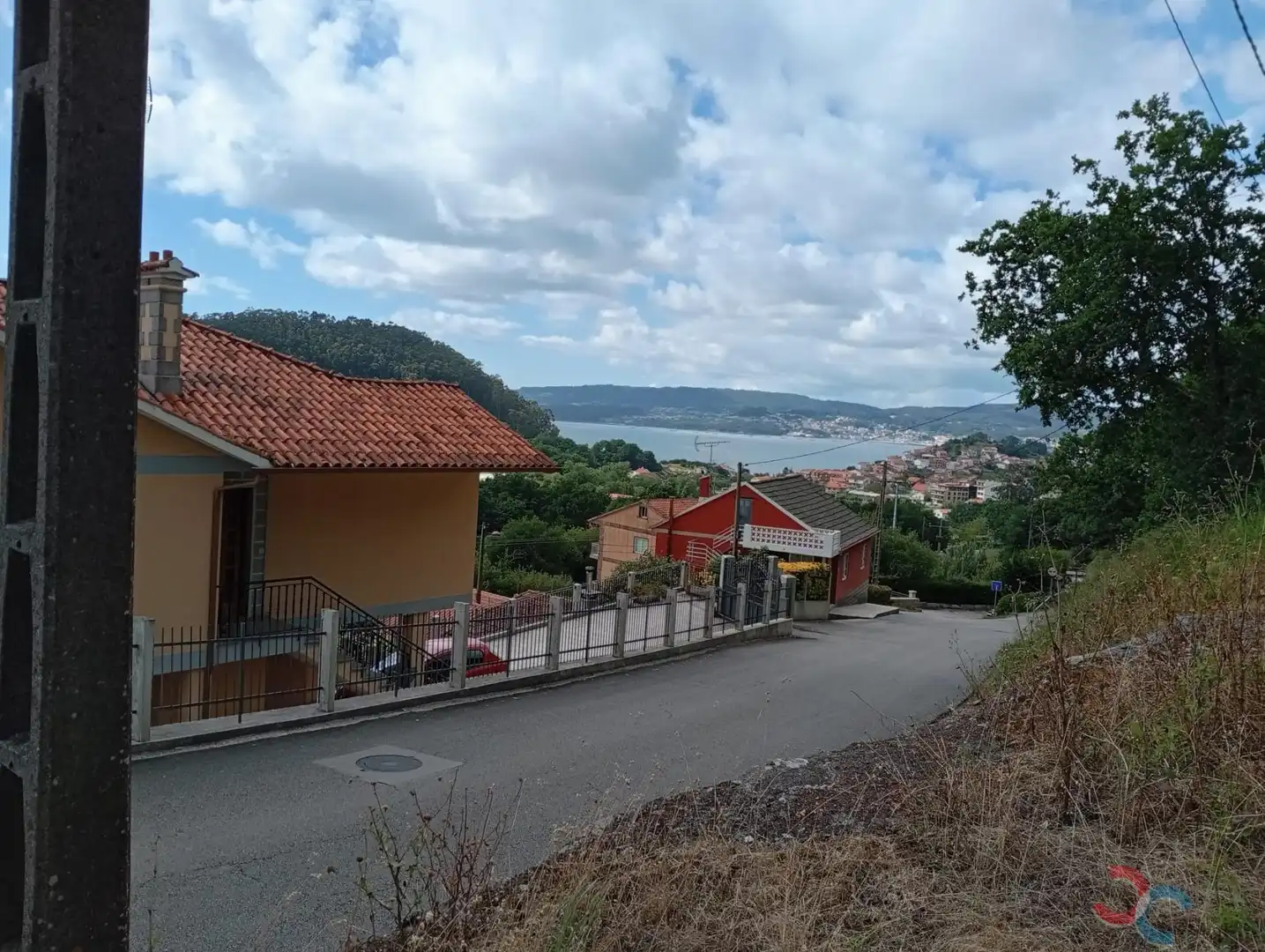 Vista exterior de Casa o chalet en venta en Marín con Terraza