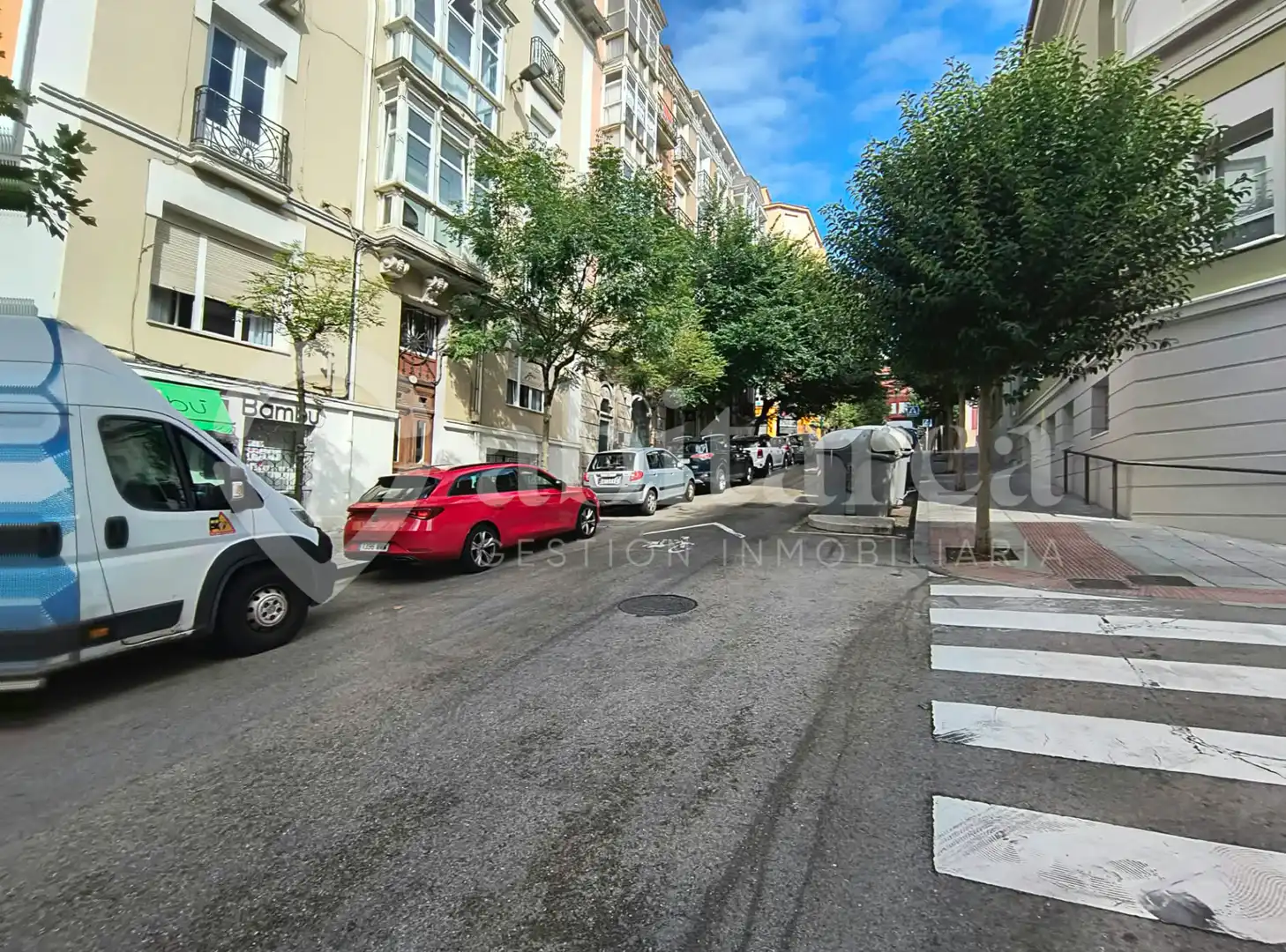 Vista exterior de Estudio de alquiler en Santander con Amueblado y Horno
