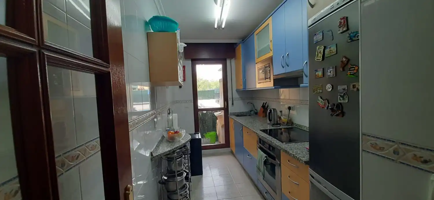 Kitchen of Ground floor for sale in Bárcena de Cicero  with Heating, Terrace and Storage room