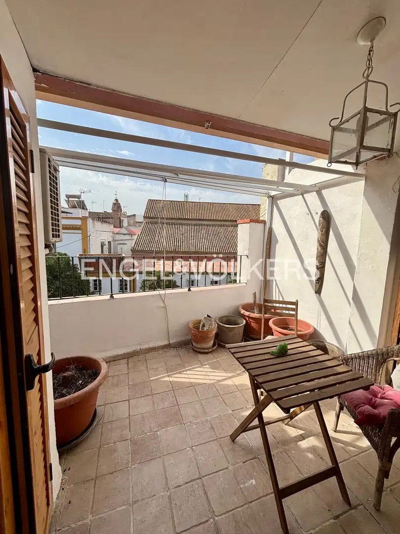 Terrassa de Casa adosada en venda en Sevilla amb Calefacció, Parquet i Terrassa