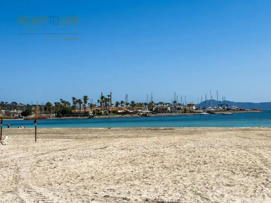 Exterior view of Flat for sale in Alcúdia  with Air Conditioner, Terrace and Furnished