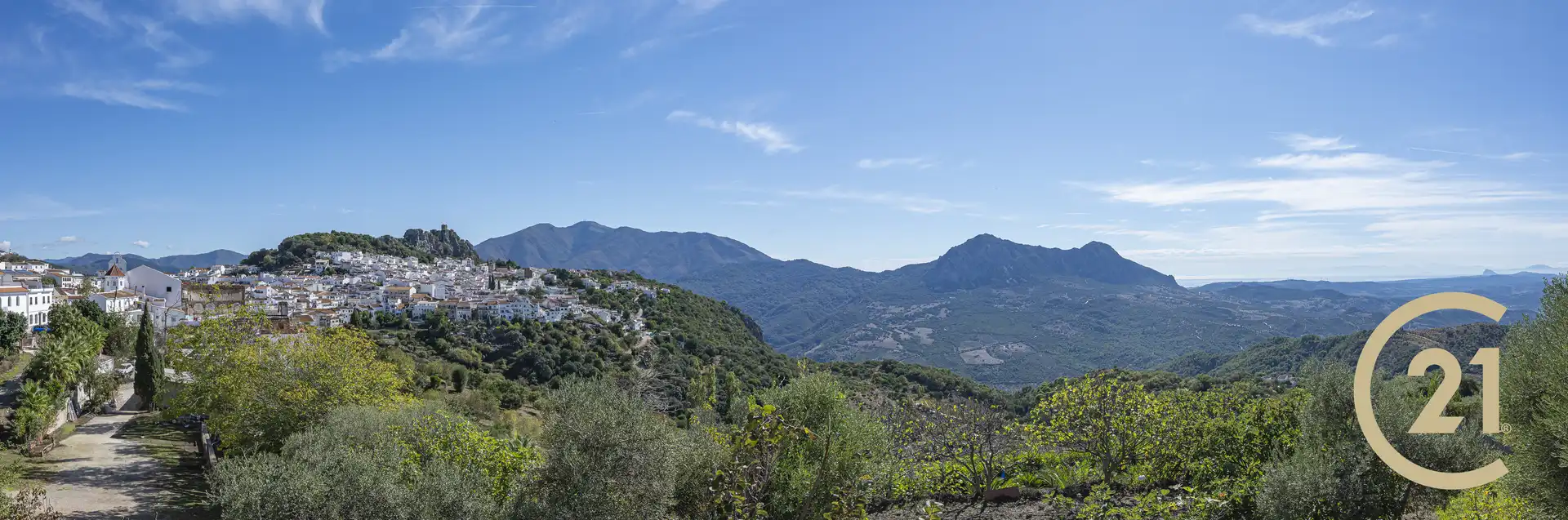 Vista exterior de Casa adosada en venta en Gaucín con Jardín privado, Terraza y Trastero