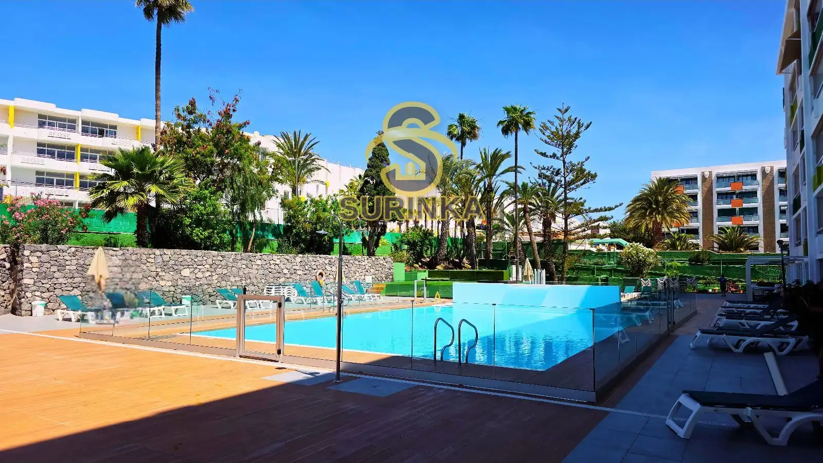 Piscina de Apartamento en venta en San Bartolomé de Tirajana con Terraza, Piscina y Amueblado