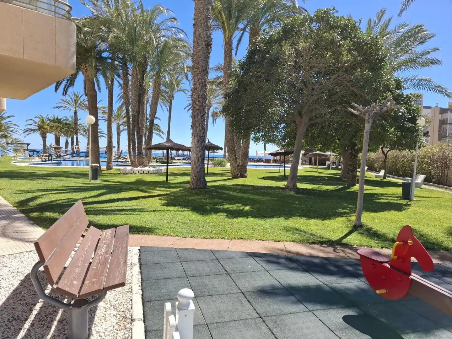 Jardí de Apartament en venda en El Campello amb Jardí privat, Terrassa i Piscina comunitària