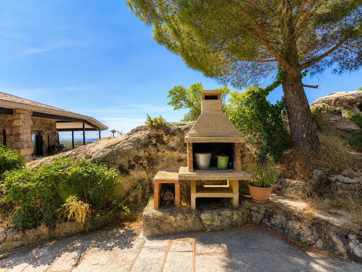 Terrace of Houses for sale in Hoyo de Manzanares  with Air Conditioner, Private garden and Swimming Pool
