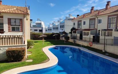 Swimming pool of House or chalet for sale in Málaga Capital  with Air Conditioner, Heating and Private garden