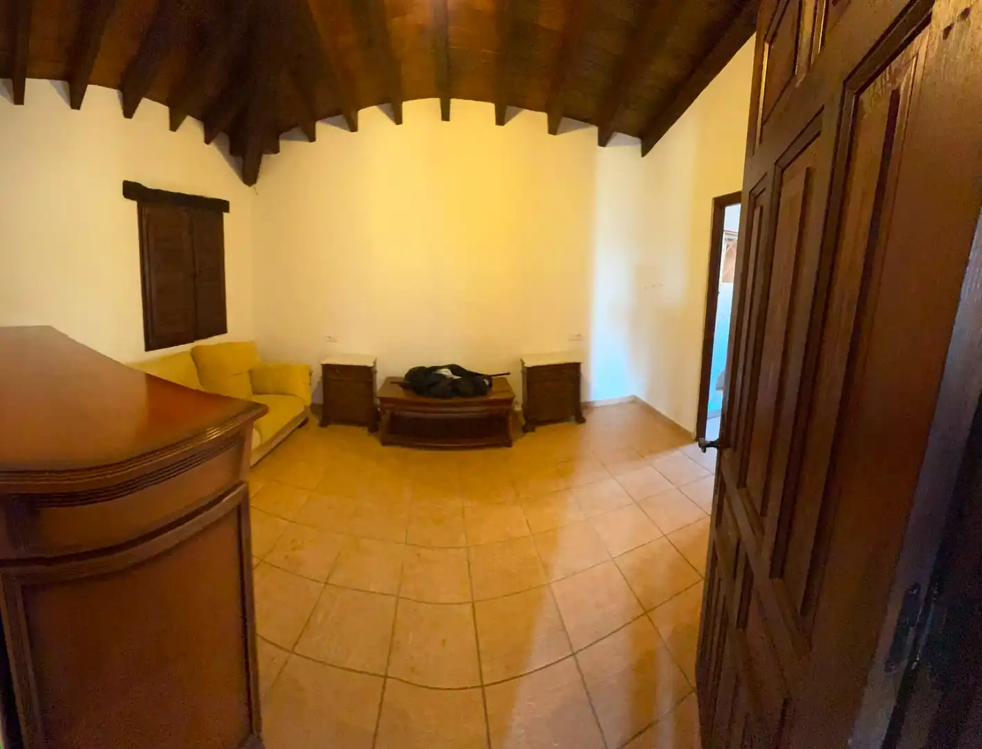 Wohnzimmer von Haus oder Chalet zur Miete in Almáchar mit Privatgarten, Möbliert und Waschmaschine