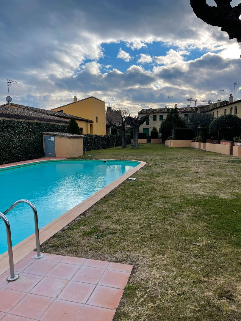 Swimming pool of Flat to rent in Forallac  with Air Conditioner, Furnished and Oven