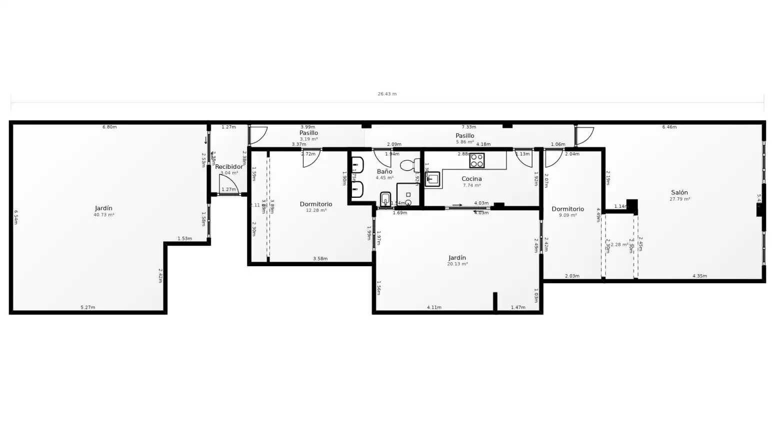 Piso en venta en Valencia con Aire acondicionado, Calefacción y Parquet