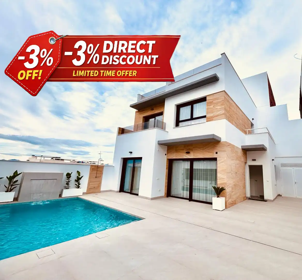 Detached house with terrace for sale in Benijófar