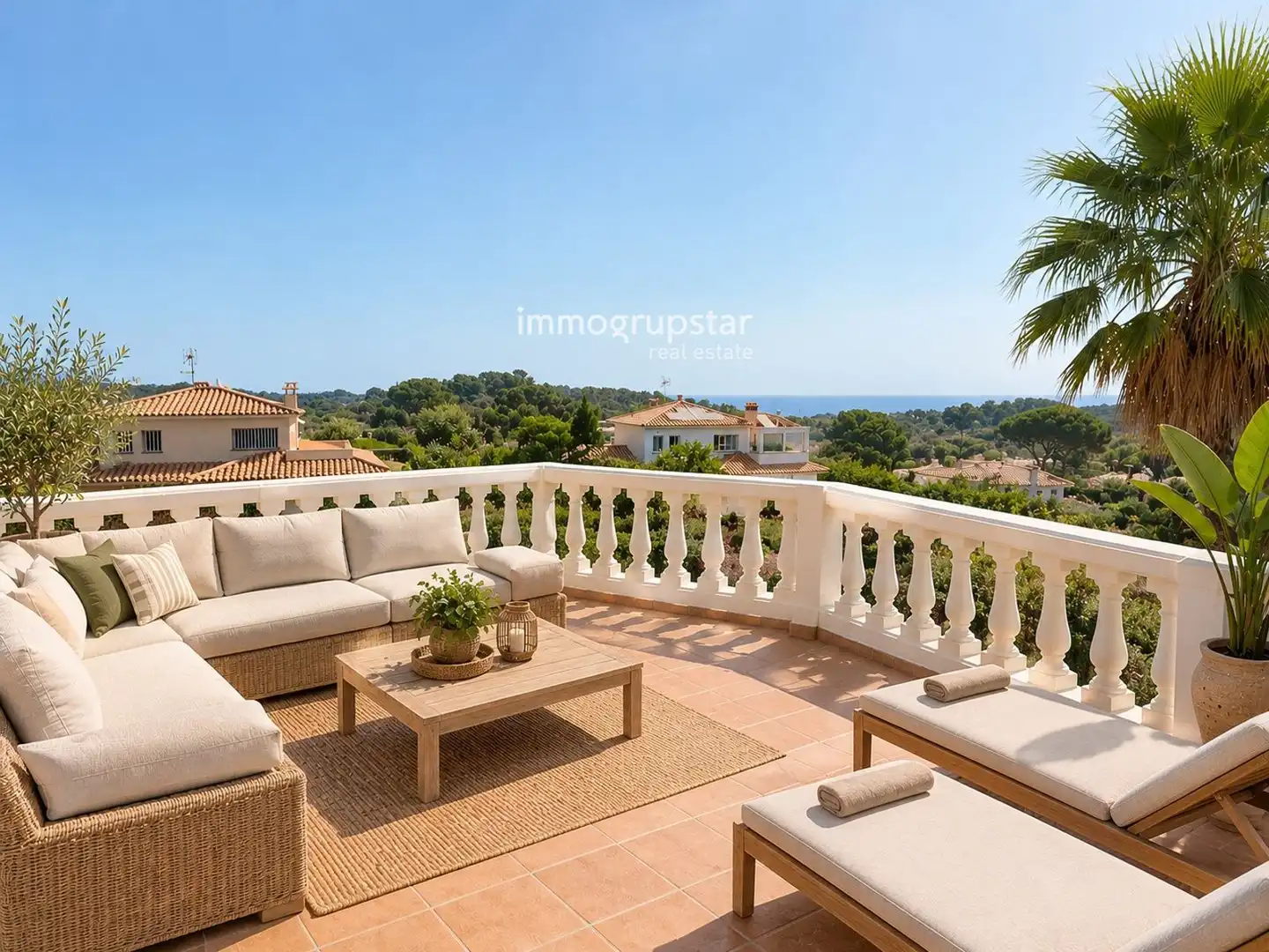 Terraza de Casa o chalet en venta en Cabanyes - Mas Ambrós - Mas Pallí