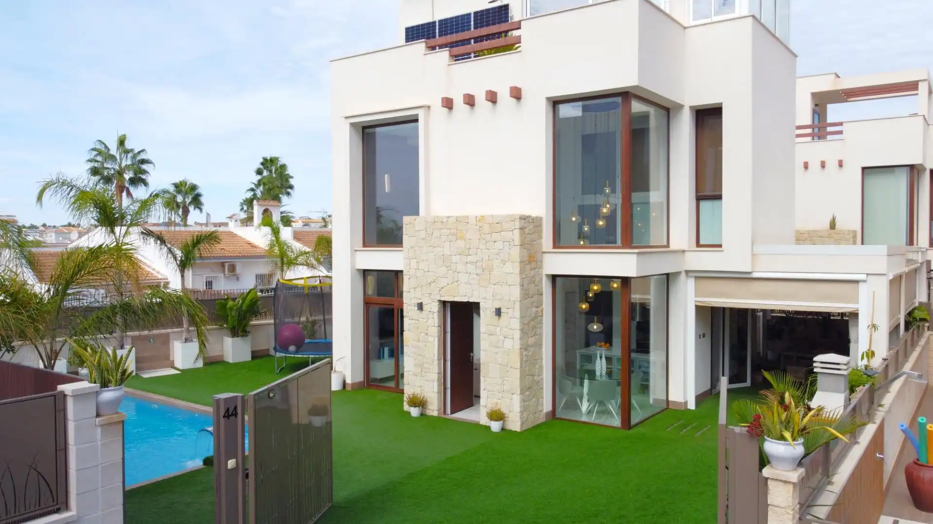 Exterior view of Houses for sale in Rojales  with Air Conditioner, Heating and Private garden