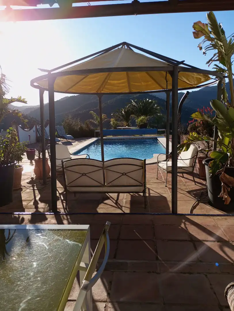 Swimming pool of Country homes for sale in Monda  with Air Conditioner, Heating and Private garden