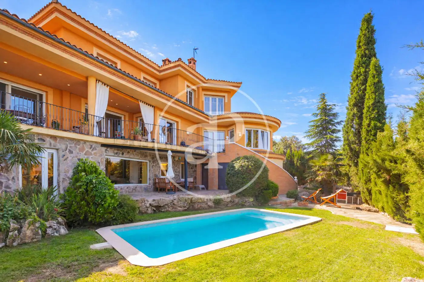 Exterior view of Houses for sale in Venturada  with Heating, Private garden and Terrace