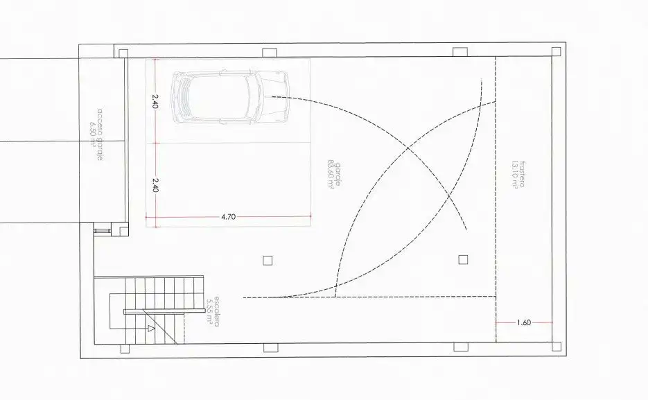 Chalet con terraza en venta en Rúa Manuel de Falla, imagen 14