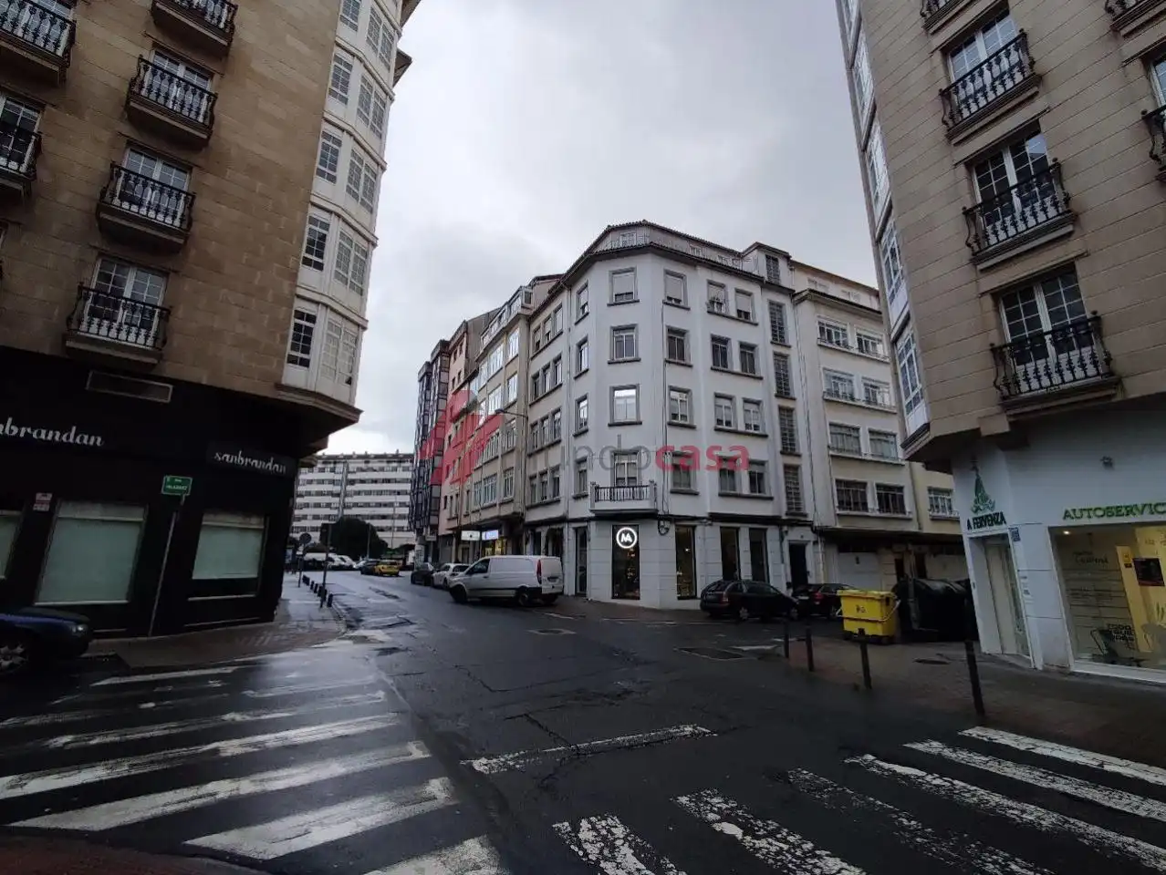 Vista exterior de Piso de alquiler en Ferrol con Calefacción y Amueblado