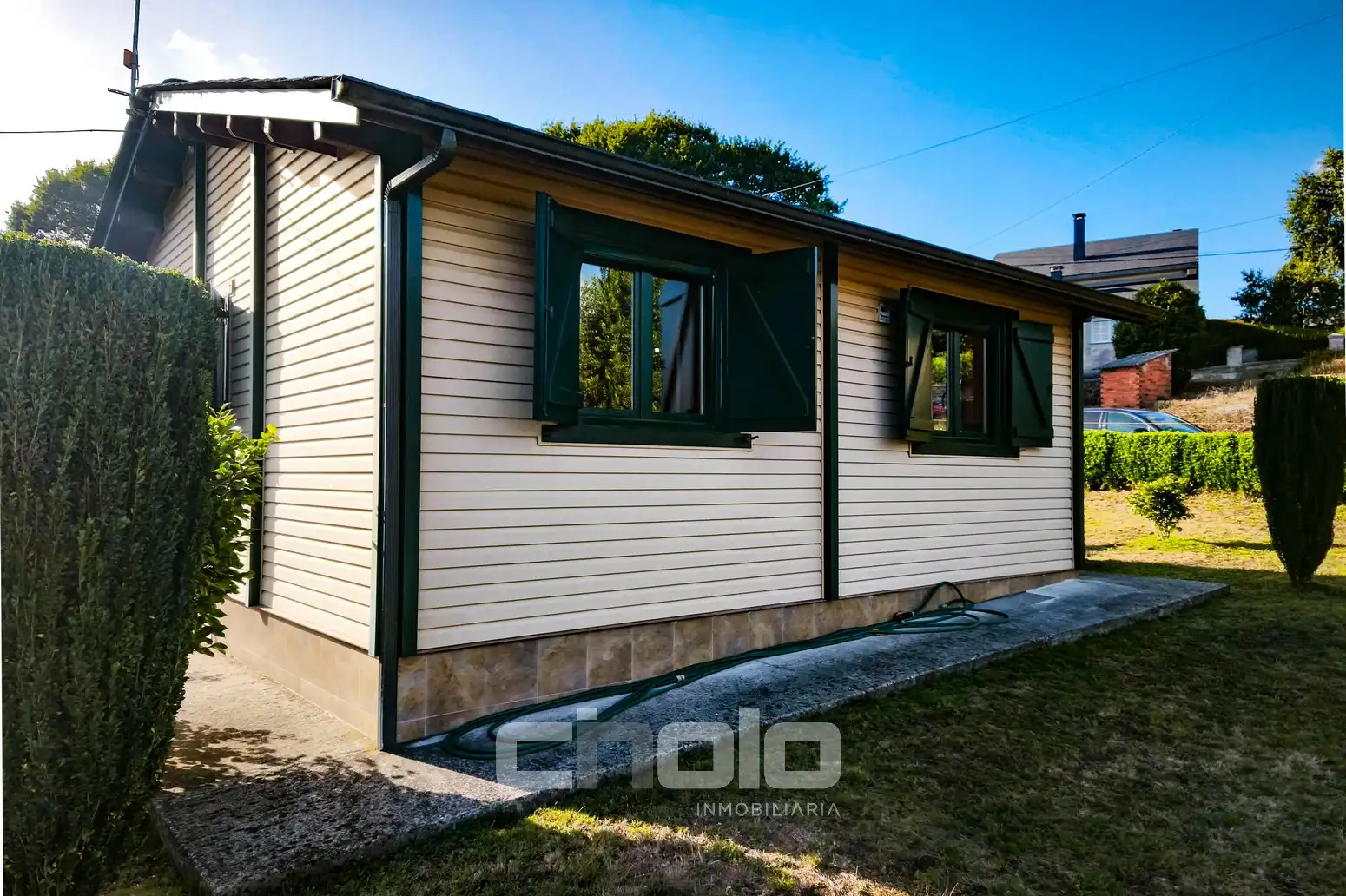 Exterior view of Houses for sale in Friol  with Heating and Furnished