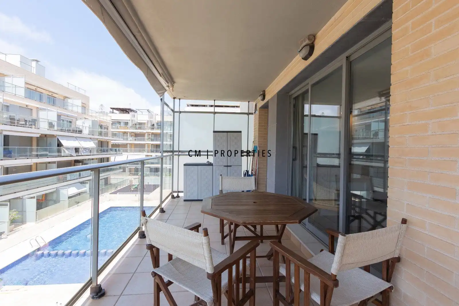 Terrace of Apartments for rent in Moncofa  with Air Conditioner, Heating and Terrace