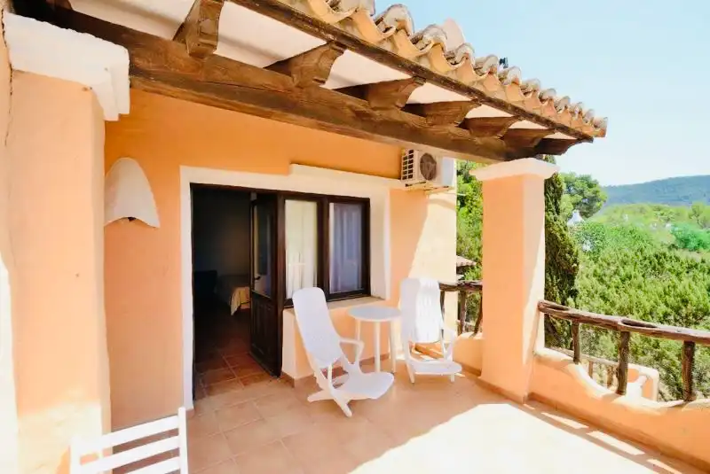 Terrace of Apartments for sale in Sant Josep de sa Talaia  with Air Conditioner and Furnished