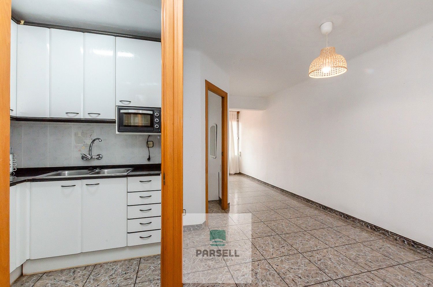 Kitchen of Flat for sale in Badalona  with Oven