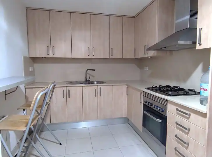 Cocina de Piso de alquiler en Montgat con Calefacción, Parquet y Terraza