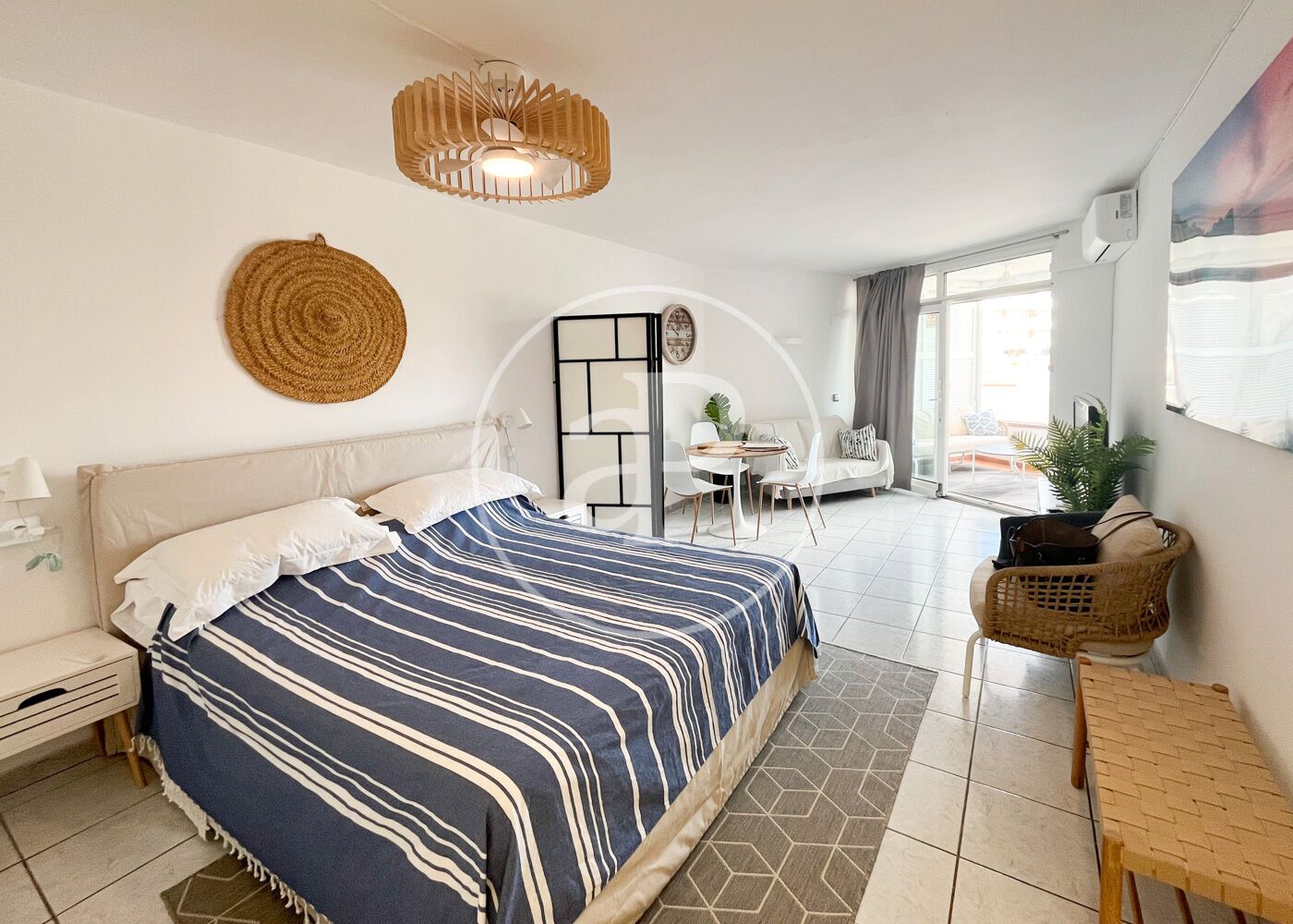 Bedroom of Flat to rent in Calvià  with Air Conditioner, Heating and Private garden