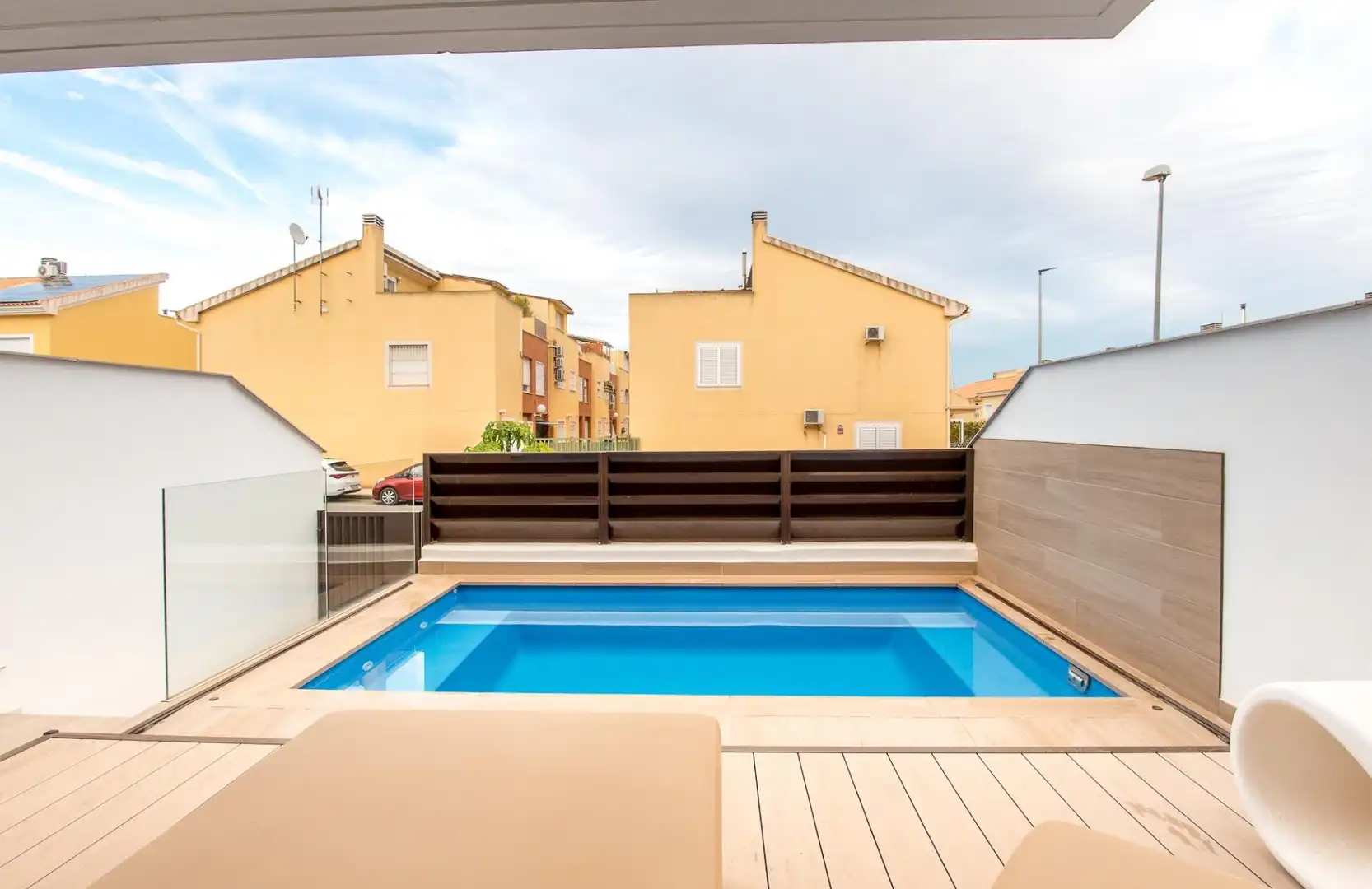 Swimming pool of Houses for sale in Murcia  with Air Conditioner, Heating and Terrace