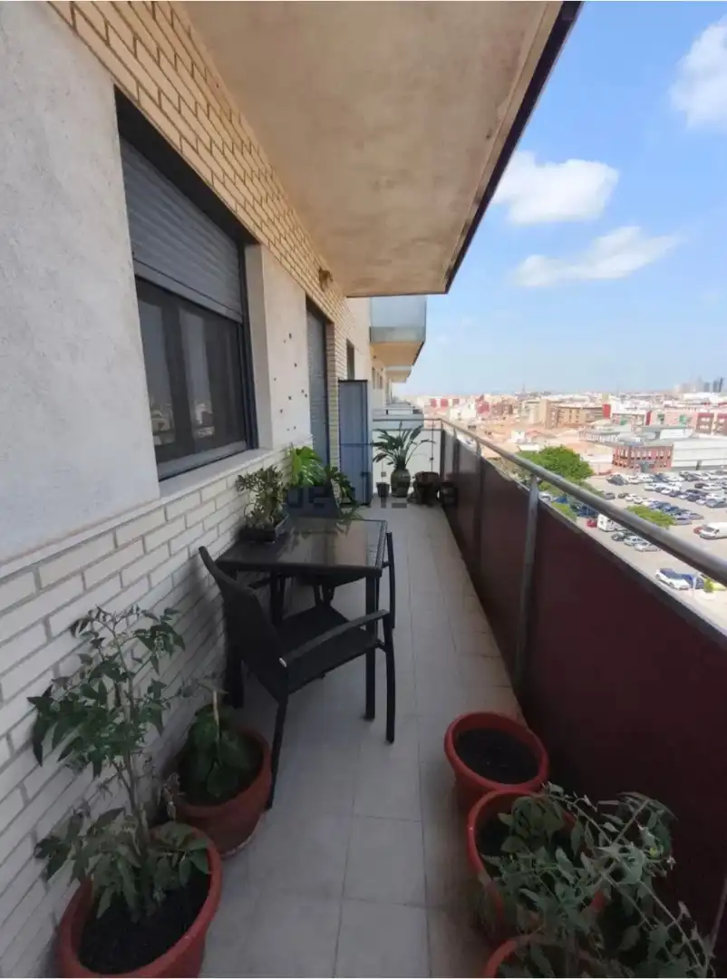 Balcony of Flat for sale in Alfafar  with Air Conditioner, Heating and Furnished