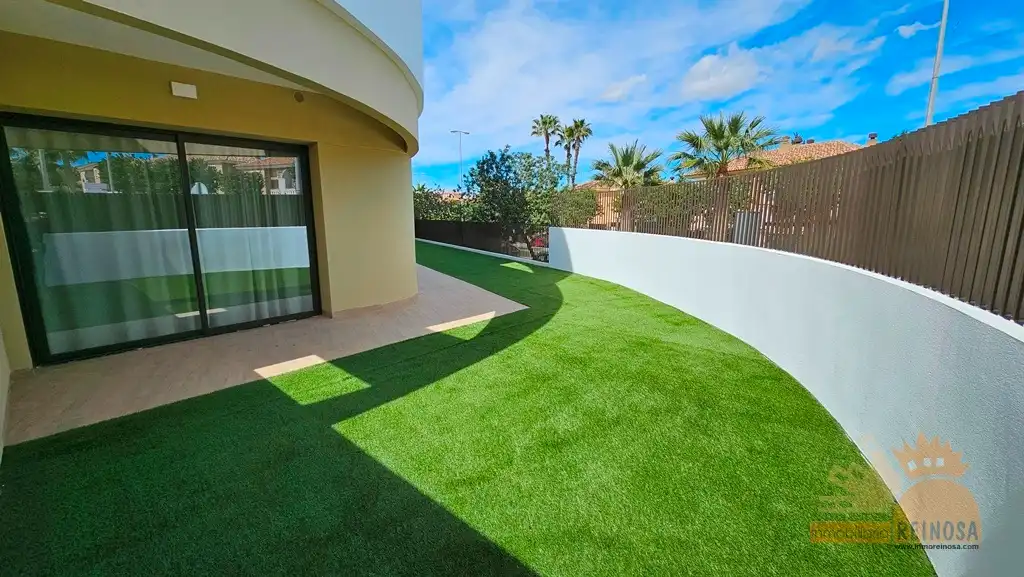 Terraza de Planta baja en venta en Molina de Segura con Aire acondicionado, Jardín privado y Parquet